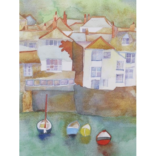 1217 - EMMA PARK - MOUSE HOLE I, COLOURED PRINT, F/G, 30CM X 30CM