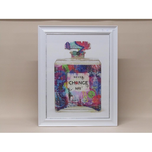 1231A - PERFUME BOTTLE IV BY JOHN JACKSON, F/G, 79CM X 59CM