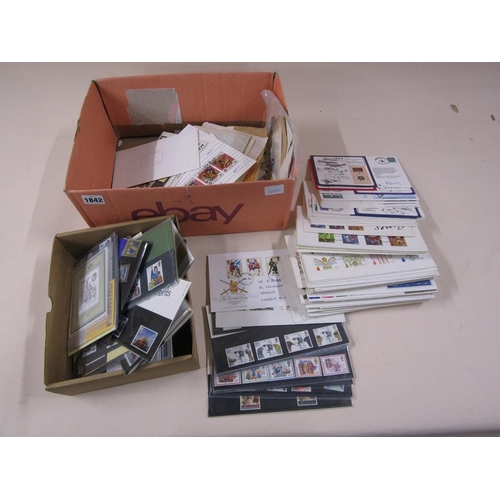BOX OF FIRST DAY COVERS TO INC. SIGNED RAF FIRST DAY COVERS
