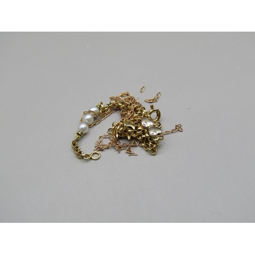 1640 - 18ct GOLD BRACELETS