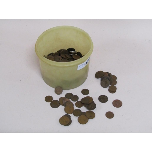 1755 - TUB OF MIXED COPPER COINAGE