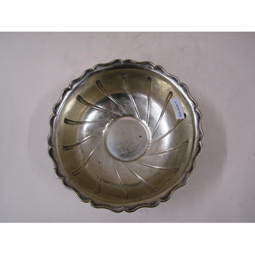 1778 - SILVER SWIRL DECORATED BOWL, 7.6ozt