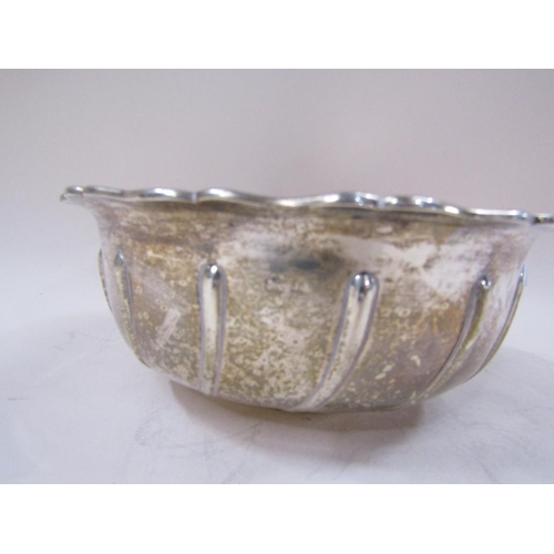 1778 - SILVER SWIRL DECORATED BOWL, 7.6ozt