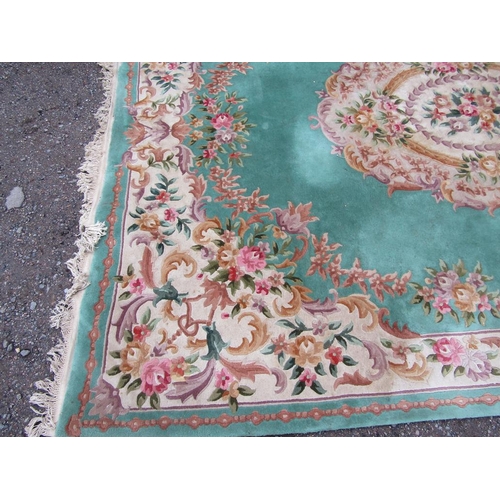 2008 - LARGE CHINESE WOOLLEN RUG, 275CM X 390CM