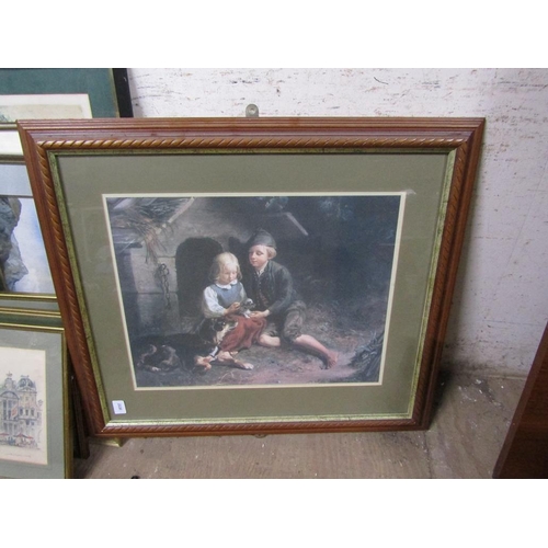 142 - QTY OF FRAMED PRINTS