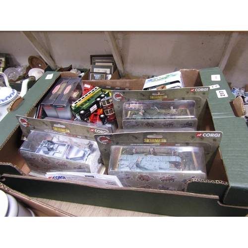 217 - DIECAST VEHICLES TO INCL MILITARY