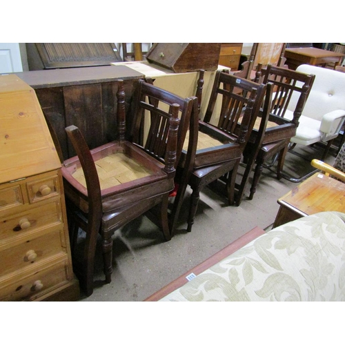 520 - SIX VICTORIAN CHAIRS