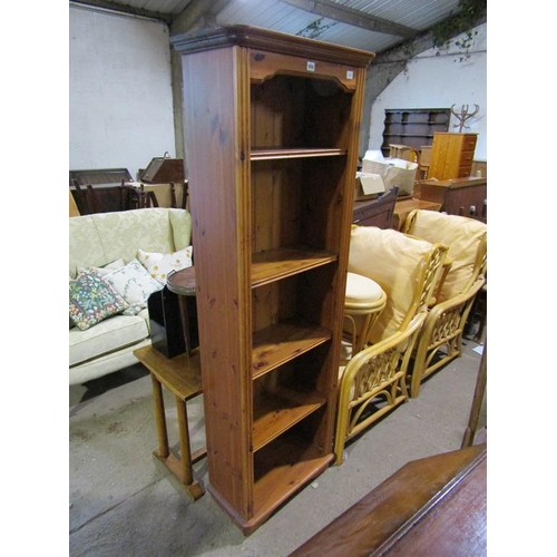 555 - PINE BOOKCASE