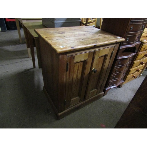 598 - VICTORIAN PINE CUPBOARD