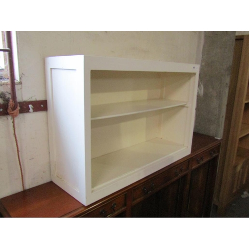 650 - PAINTED BOOKCASE