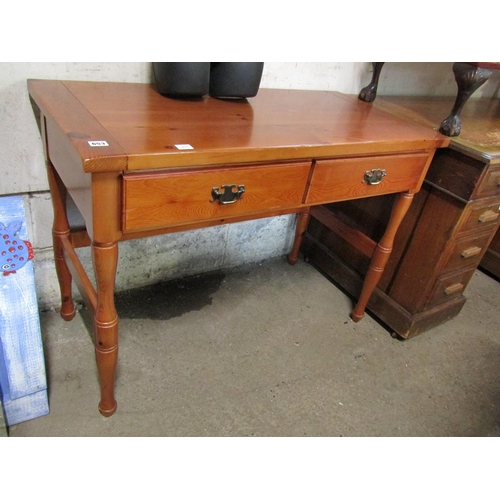 653 - TWO DRAWER DRESSING TABLE