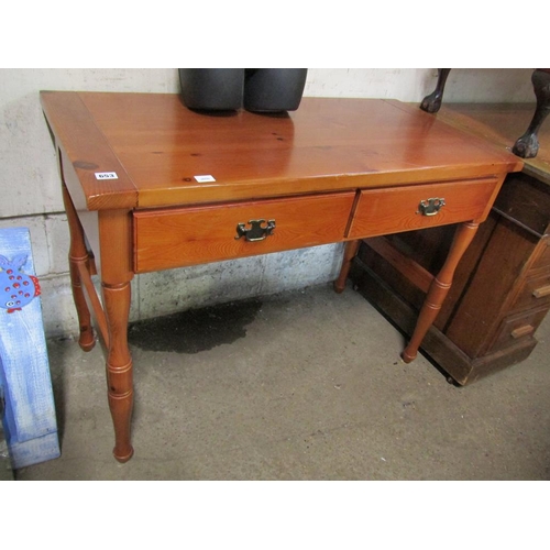 653 - TWO DRAWER DRESSING TABLE