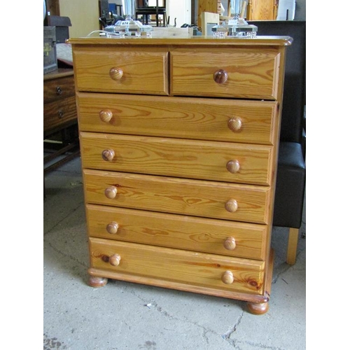 673 - MODERN PINE CHEST