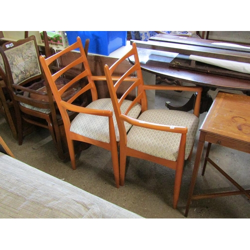 687 - TWO ARMCHAIRS