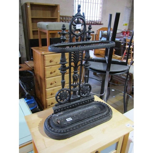 714 - CAST IRON STICK STAND