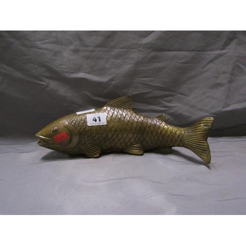 41 - MODERN BRONZED FISH