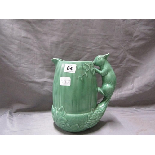 64 - SYLVAC SQUIRREL JUG