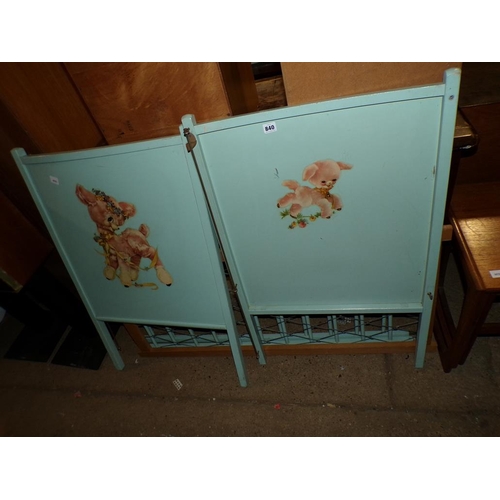 840 - PAINTED COT