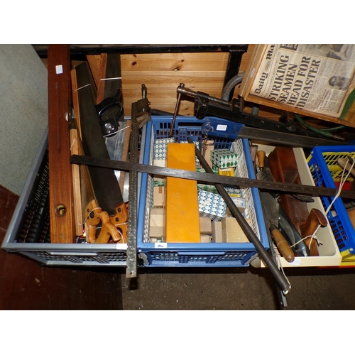 849 - LARGE QTY OF HAND TOOLS ETC