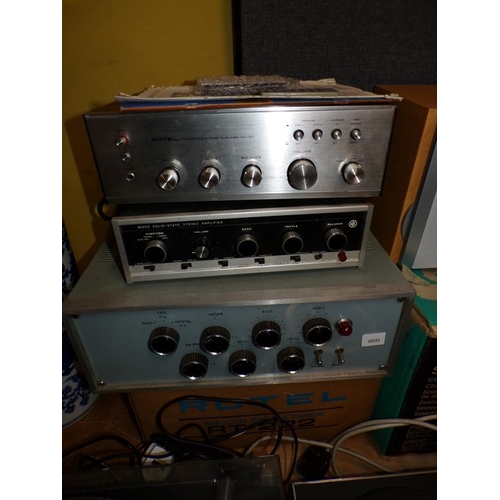 851 - QTY OF STEREO EQUIPMENT