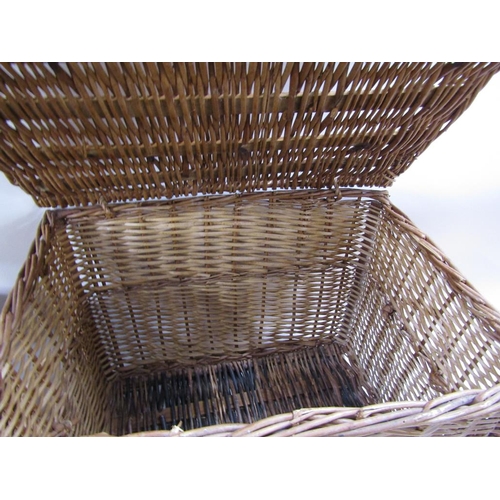 1197 - TWO WICKER HAMPERS