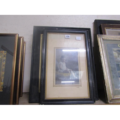 125 - COLLECTION OF VINTAGE FRAMED PHOTOGRAPHS