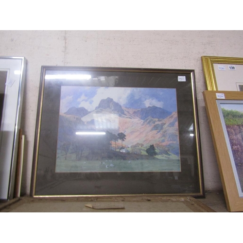 129 - COLLECTION OF FRAMED OILS AND PRINTS