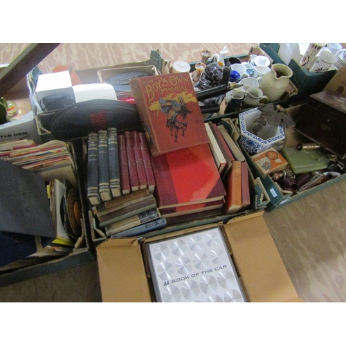 152 - BOX OF VINTAGE BOOKS