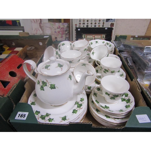 165 - COLCLOUGH IVY TEA/TABLE WARES