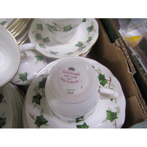 165 - COLCLOUGH IVY TEA/TABLE WARES