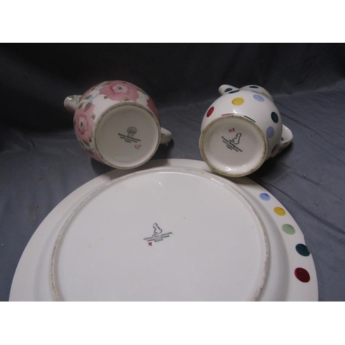 86 - EMMA BRIDGEWATER JUGS & DISH