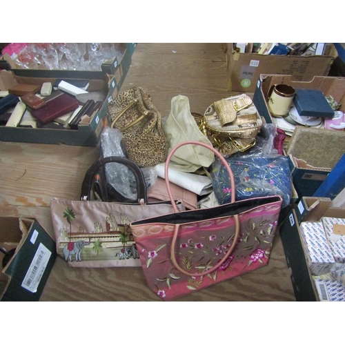 192 - BOX OF LADIES BAGS