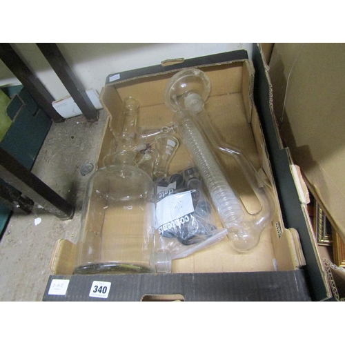 340 - LABORATORY GLASSWARE