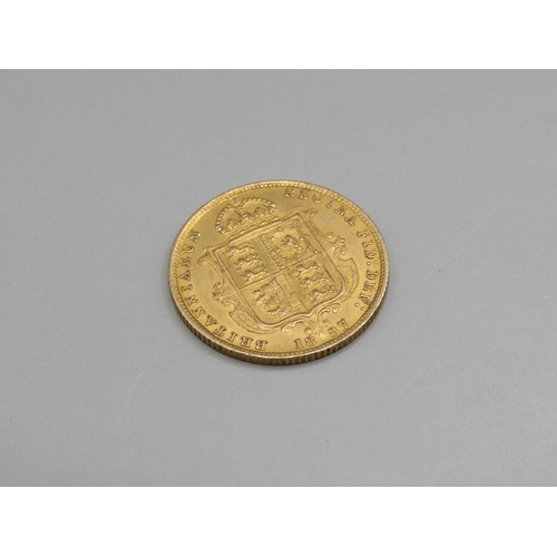 1510 - 1887 HALF SOVEREIGN