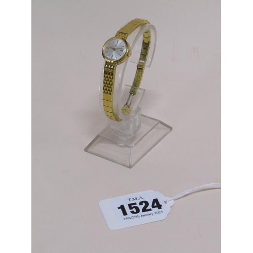 1524 - GOLD PLATED TISSOT LADIES WATCH