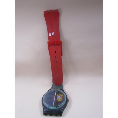 1279 - LARGE SWATCH ADVERTISING MODEL WATCH