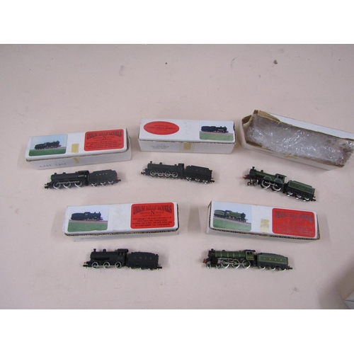 1317 - FIVED BOXED UNION MILLS MODEL N GAUGE STEAM LOCOMOTIVE AND TENDERS