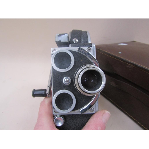 1373 - PAILLARD BOLEX MOVIE CAMERA IN LEATHER CASE