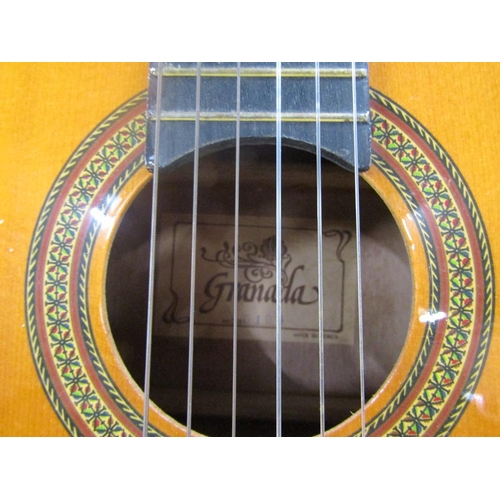 1426 - GRENADA SIX STRING GUITAR AND CASE