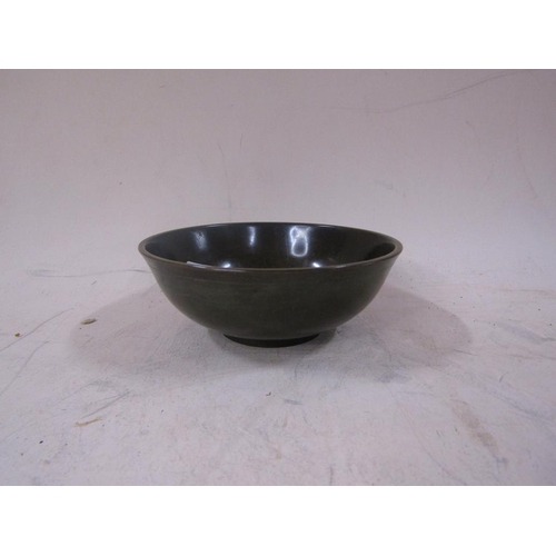 1482 - DANISH BRONZE BOWL, 12.5CM DIAM