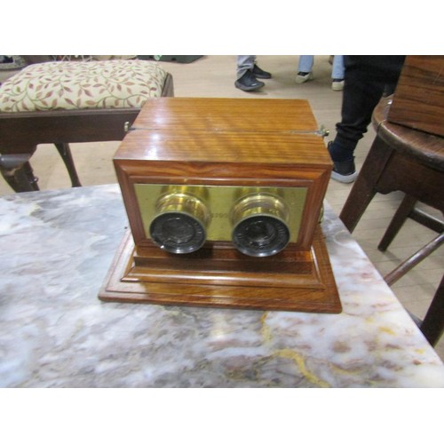 1423 - PLATE CAMERA; PLATE STEREOSCOPIC VIEWER - PLATE HOLDERS AND LENS