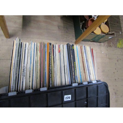 226 - BOX OF MIXED RECORDS