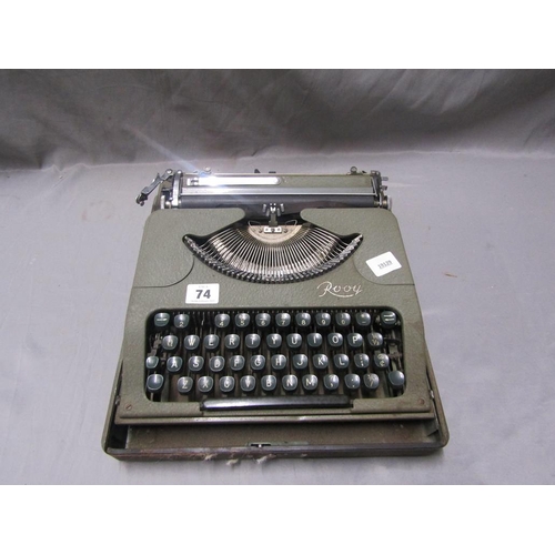 74 - VINTAGE TYPEWRITER