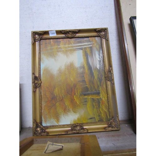 145 - FRAMED OILS