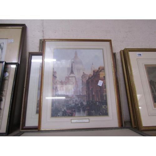 147 - QTY OF FRAMED PRINTS TO INCL PHOTOGRAPHIC