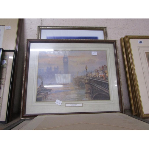 147 - QTY OF FRAMED PRINTS TO INCL PHOTOGRAPHIC