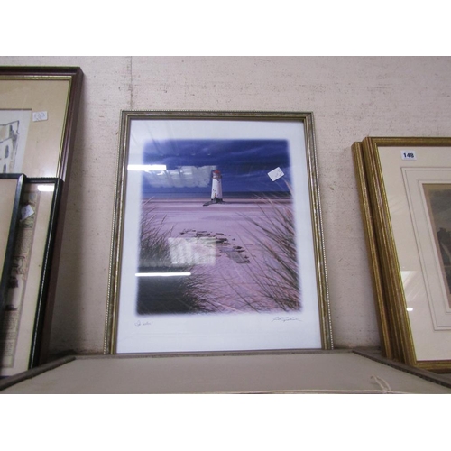 147 - QTY OF FRAMED PRINTS TO INCL PHOTOGRAPHIC