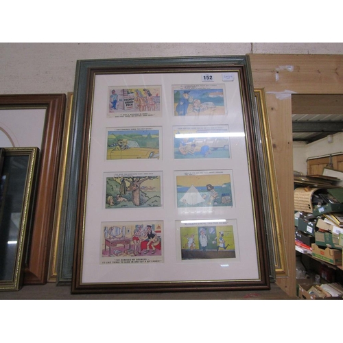 152 - QTY OF FRAMED PICTURES AND PRINTS