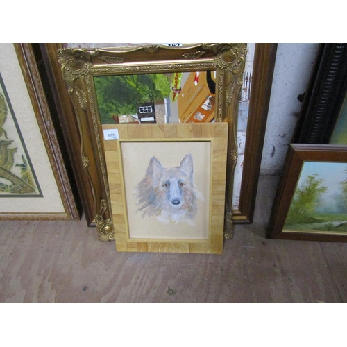 162 - QTY OF FRAMED OILS ETC