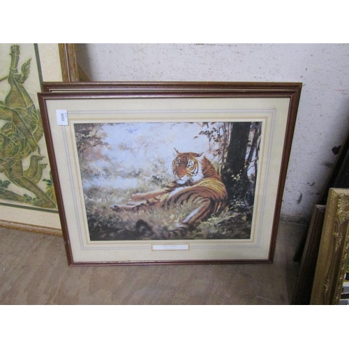 162 - QTY OF FRAMED OILS ETC